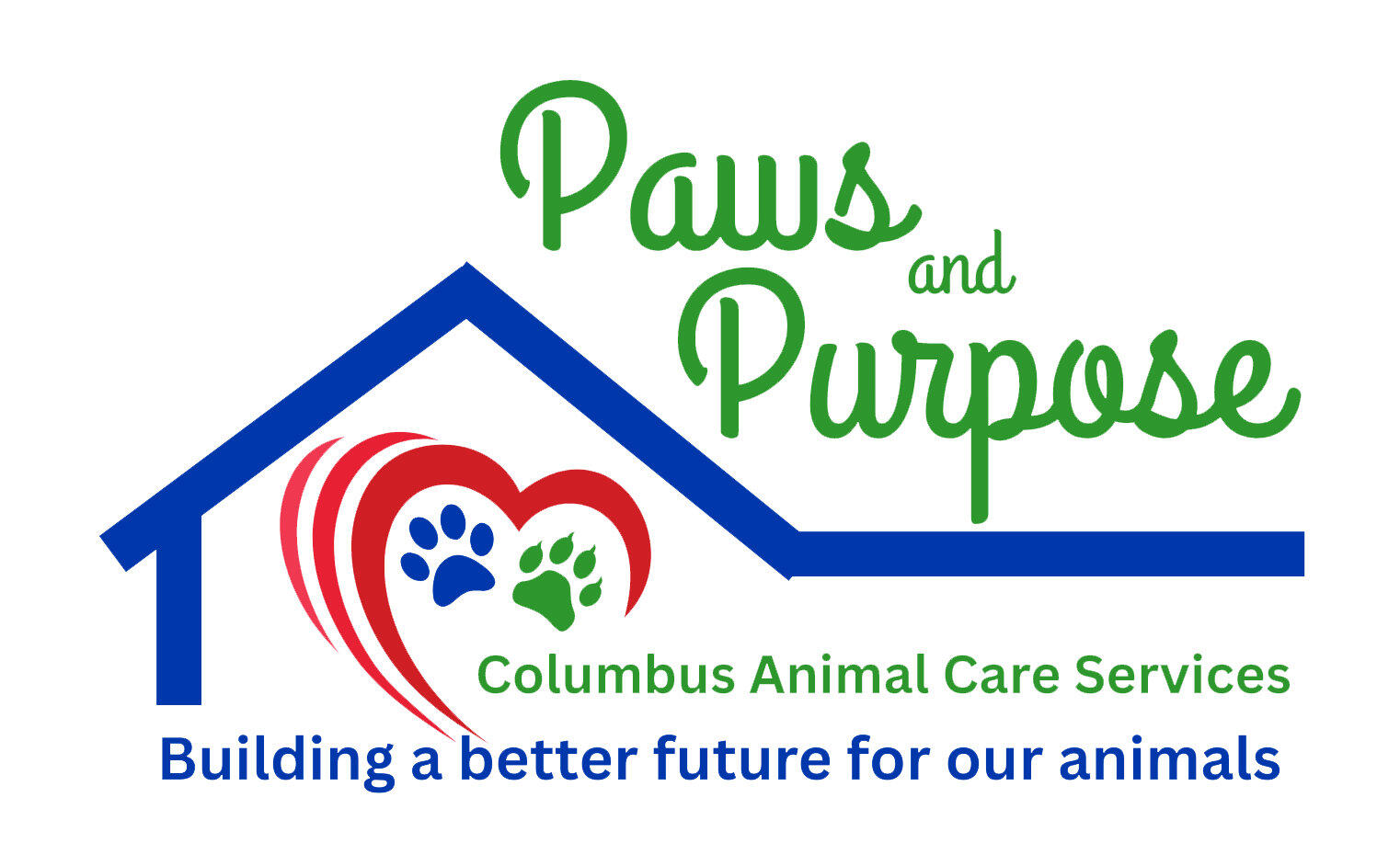 Capital Campaign logo Columbus Animal Care Services Capital Campaign banner - building a better future for our animals