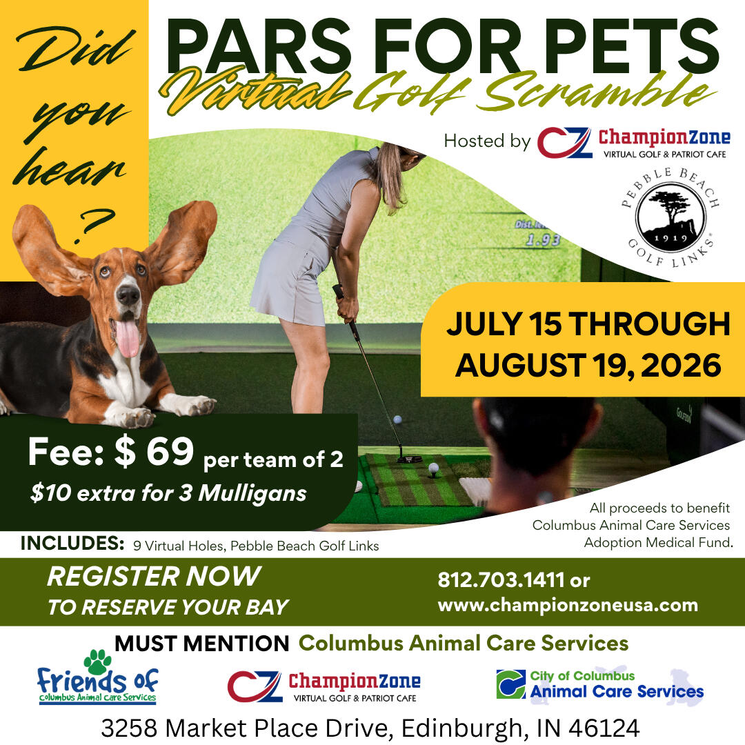Capital Campaign logo Columbus Animal Care Services Capital Campaign banner - building a better future for our animals